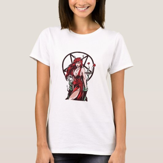 Lilith Pagan Goddess T-shirt (Voorkant)