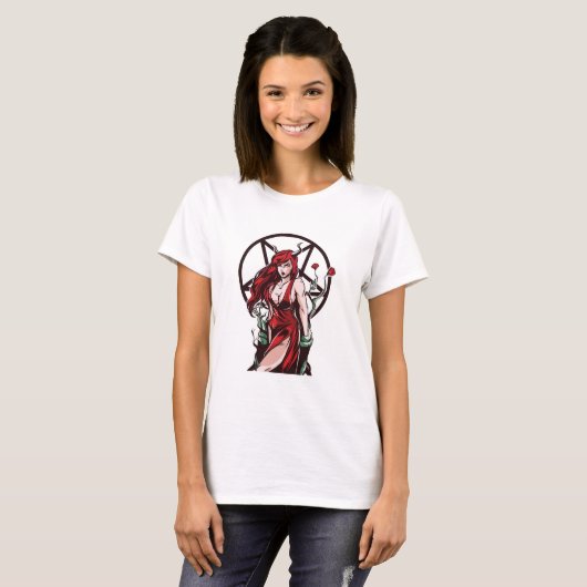 Lilith Pagan Goddess T-shirt (Voorkant volledig)