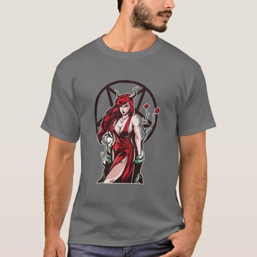 Lilith Pagan Goddess T-shirt (Voorkant)