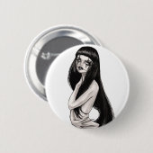 Lilith Ronde Button 5,7 Cm (Voorkant /achterkant)