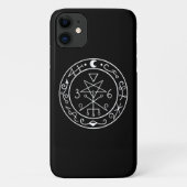 Lilith sigil. Donkere maan Goddess zeehond Case-Mate iPhone Case (Achterkant)