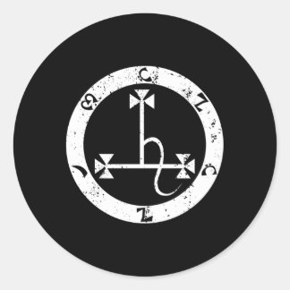 Lilith Sigil Enochian Succubi Writing Magick Occul Ronde Sticker
