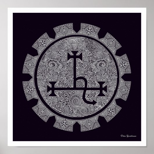 Lilith-symbool Poster (Voorkant)