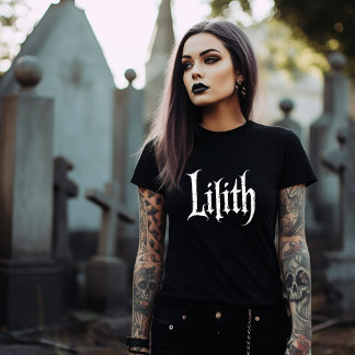 Lilith vrouwelijke demon t-shirt