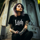 Lilith vrouwelijke demon t-shirt