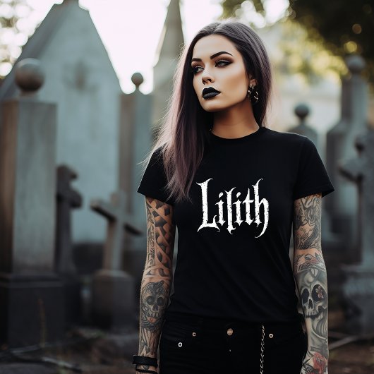 Lilith Vrouwelijke Duivel T-shirt