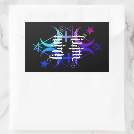 Lilith Witch kleur sticker (Tas)