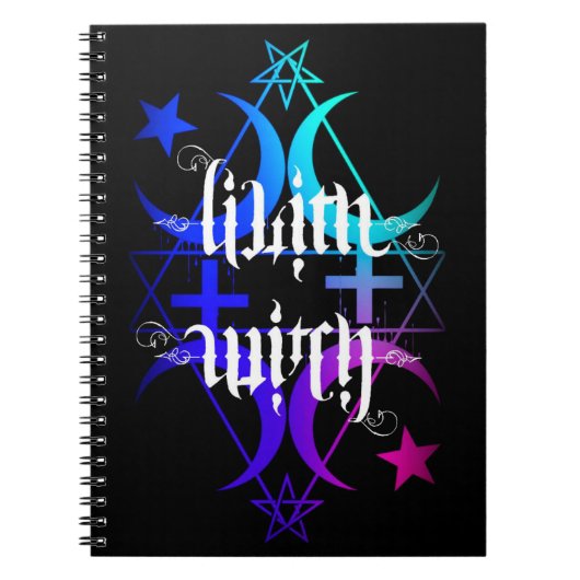 Lilith Witch-laptop Notitieboek (Voorkant)