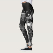 lilith Witch Pentagram Dubbelduivelse leggings Zwa (Links)
