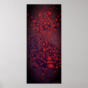 Lilith's Matrix Red Poster