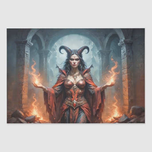 Lilith's Rebellion Decoupage Tissuepapier (Voorkant)