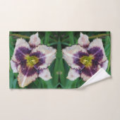 Lilium blossom close-up foto bad handdoek (Handdoek)