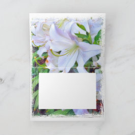Lilium "Casa Blanca" [Wenskaart] Kaart