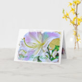 Lilium "Casa Blanca" [Wenskaart] Kaart (Gele Bloem)