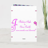 Lilium Moederdag Kaart (Achterkant)