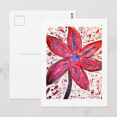 Lilium Orientale Briefkaart (Voorkant / Achterkant)