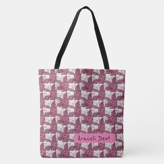 Lilium orientale-Tas Tote Bag (Voorkant)
