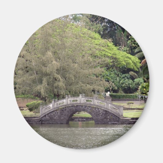 Lili'uokalani Park Bridge Magneet (Voorkant)