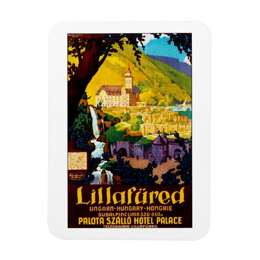 Lillafured Hongarije Magneet (Verticaal)