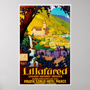Lillafured Hongarije Poster