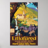 Lillafured Hungarian Travel Poster (Voorkant)