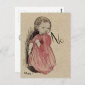 Lillan Says No CC0239 Briefkaart (Voorkant / Achterkant)