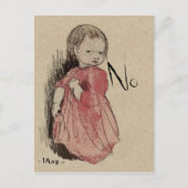 Lillan Says No CC0239 Briefkaart (Voorkant)