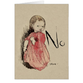 Lillan zegt No Ivar Arosenius CC0993