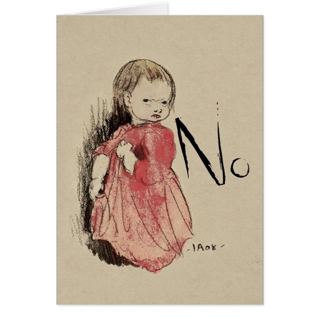 Lillan zegt No Ivar Arosenius CC0993 (Voorkant)