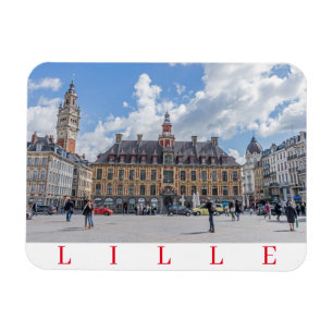 Lille Grand Place fridge magnet Magneet