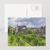 Lille Jardin d'arboriculture fruitière briefkaart (Voorkant / Achterkant)