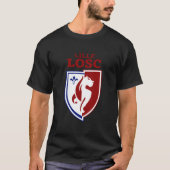lille losc 1 Tri-blend T-shirt (Voorkant)