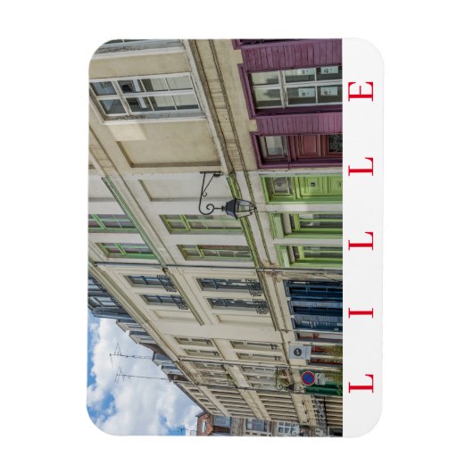 Lille Old Town fridge magnet Magneet (Verticaal)