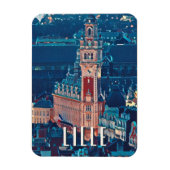 Lille Photo Vintage Magneet (Verticaal)