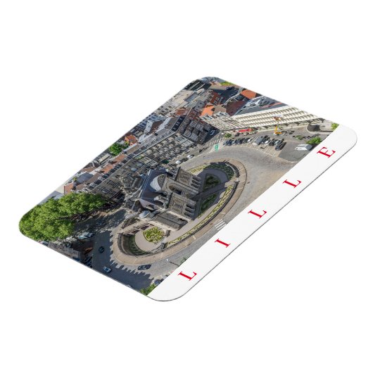 Lille Porte de Paris fridge magnet Magneet (Linkerzijde)