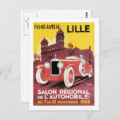 Lille Salon Regional de L'Automobile Briefkaart (Voorkant / Achterkant)