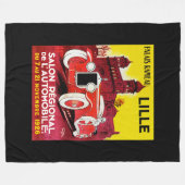 Lille ~ Salon Regionale de L'Automobile Fleece Deken (Voorkant (Horizontaal))