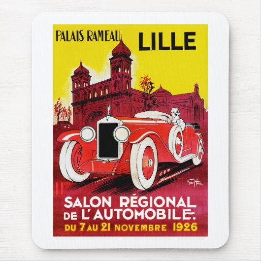 Lille ~ Salon Regionale de L'Automobile Muismat (Voorkant)