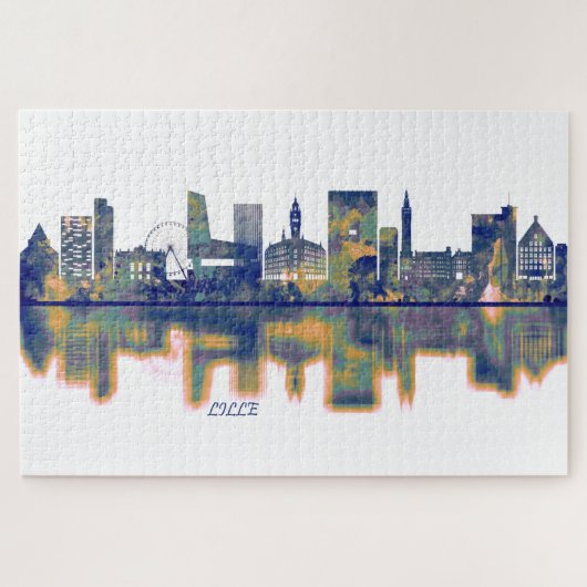 Lille Skyline Legpuzzel (Horizontaal)