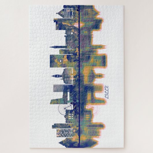 Lille Skyline Legpuzzel (Verticaal)