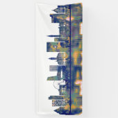 Lille Skyline Spandoek (Verticaal)