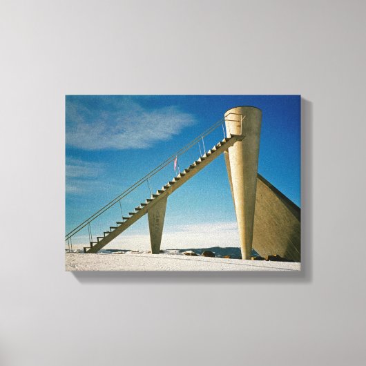 Lillehammer Noorwegen Canvas Afdruk (Voorkant)