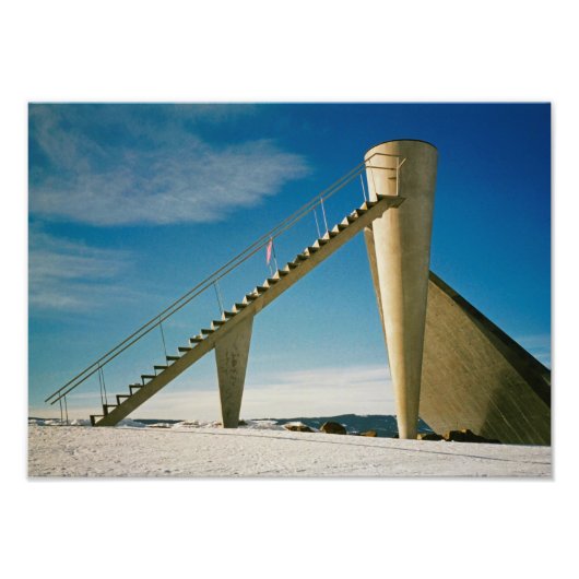Lillehammer Noorwegen Foto Afdruk (Voorkant)
