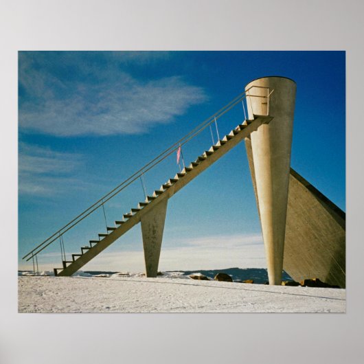 Lillehammer Noorwegen Poster (Voorkant)