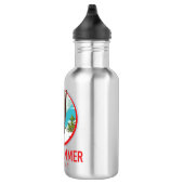 Lillehammer Noorwegen Ski logo Waterfles (Rechts)