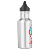 Lillehammer Noorwegen Ski logo Waterfles (Links)