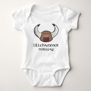Lillehammer Norway Viking Pet Romper