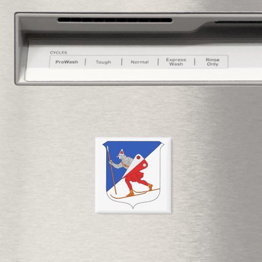 Lillehammer wapenschild magneet (Insitu (Vaatwasser))