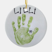 Lilli Hand Keramisch Ornament (Voorkant)