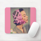 Lillian en haar prachtige pet uit de lente van 195 muismat (Met muis)